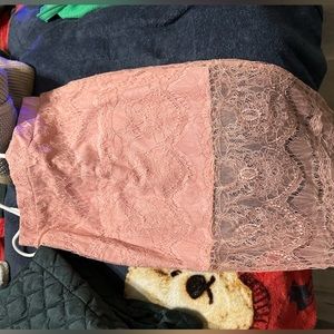 Pink skirt xs pencil